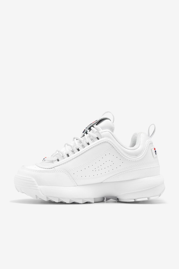 Fila White/Navy/Red Men\'s Disruptor 2 Premium