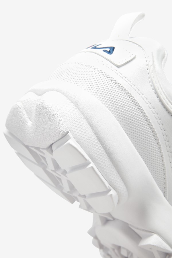 Fila White/Navy/Red Men\'s Disruptor 2 Premium