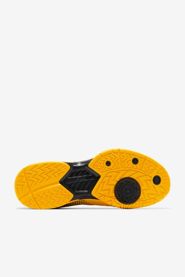 Citrus/Black Fila Men\'s Volley Zone