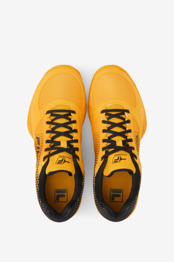 Citrus/Black Fila Men\'s Volley Zone