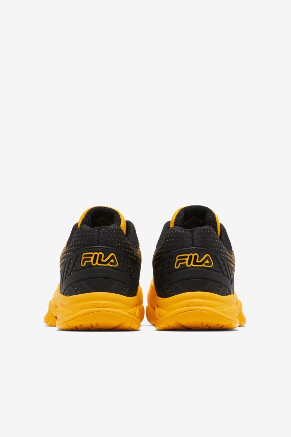 Citrus/Black Fila Men\'s Volley Zone