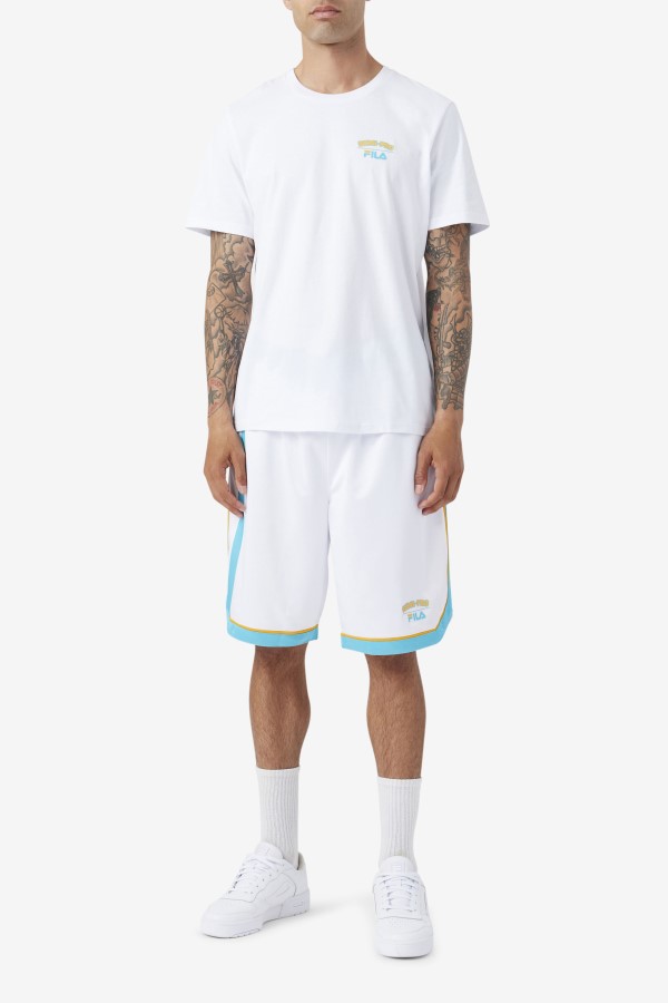 White Semi-Pro Moon Tee Fila