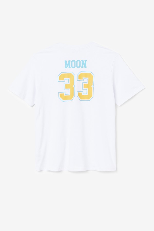 White Semi-Pro Moon Tee Fila