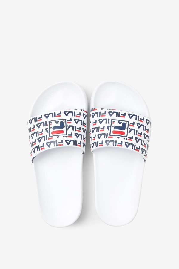 White/Navy/Red Fila woMen\'s drifter mood 2
