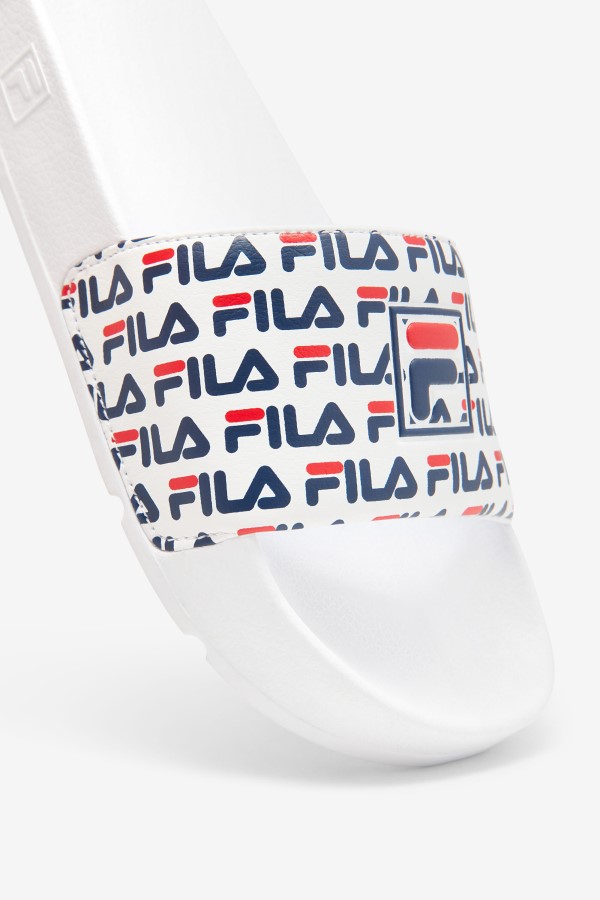White/Navy/Red Fila woMen\'s drifter mood 2