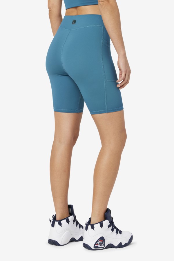 Tiana Bike Short Fila Blue Coral