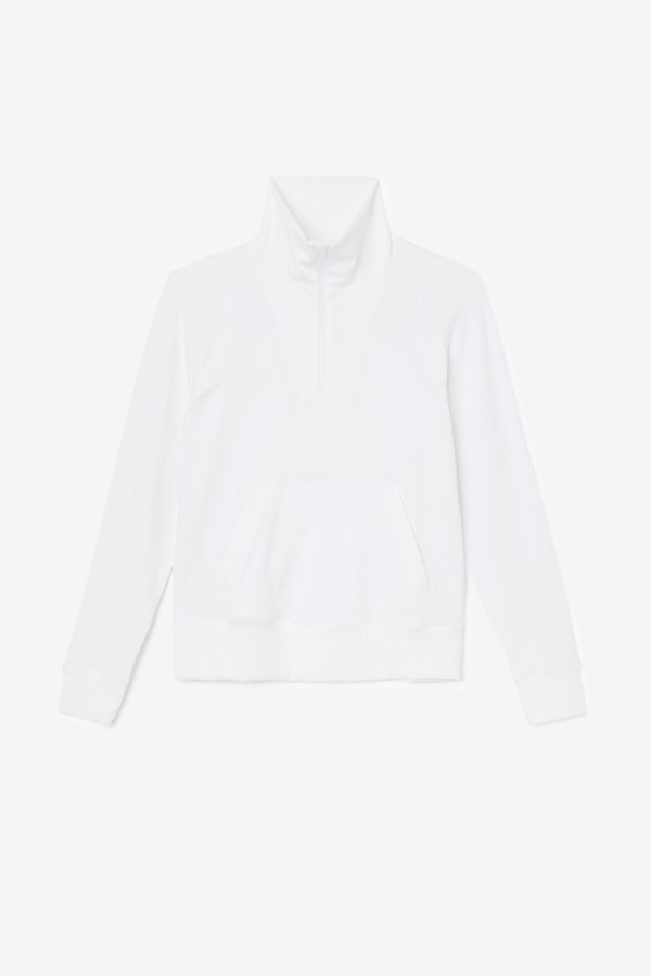 Fila White Fi-Lux Half Zip