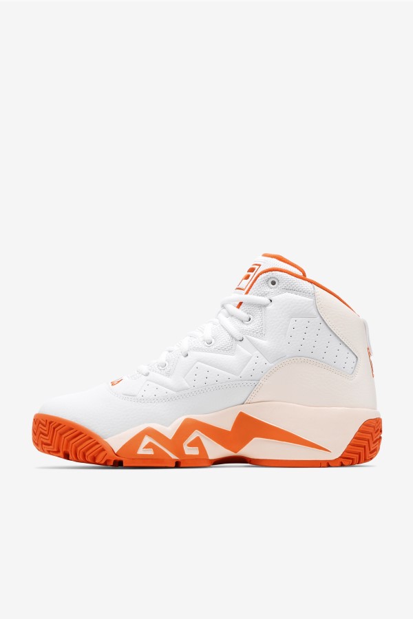 White/Mandarin Red/Gardenia Men\'s MB Fila