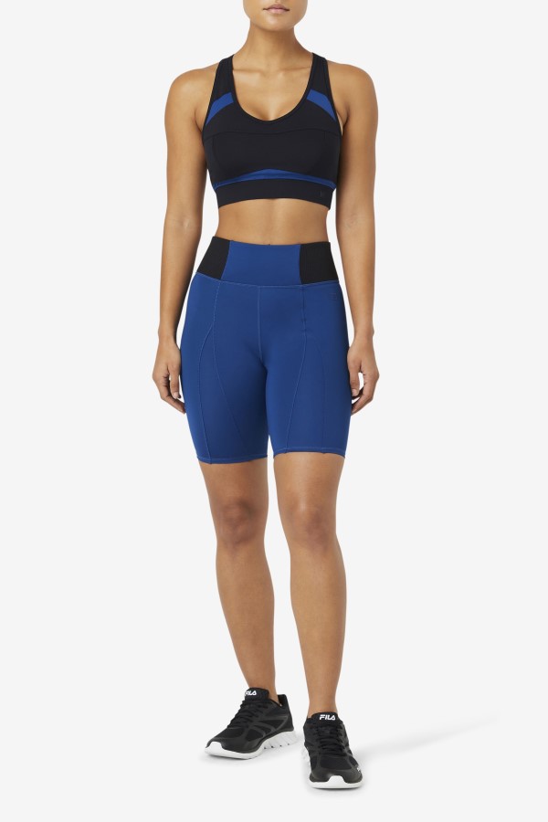 Uplift Racerback Sports Bra Black/Npny Fila