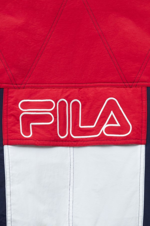 Peacoat/Red/White Fila golia parka jacket