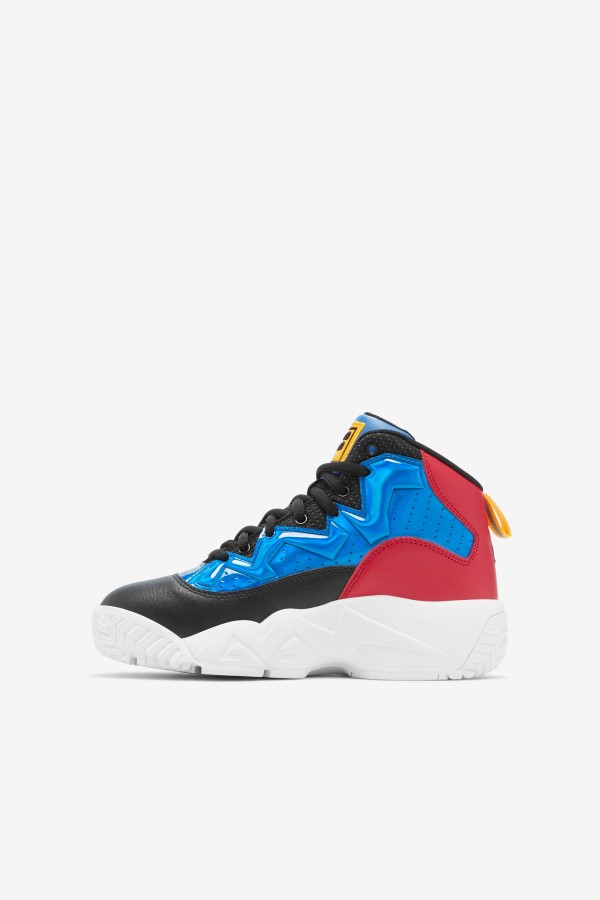 Black/Red/Gold Fila Big Kids\' Mb Night Walk