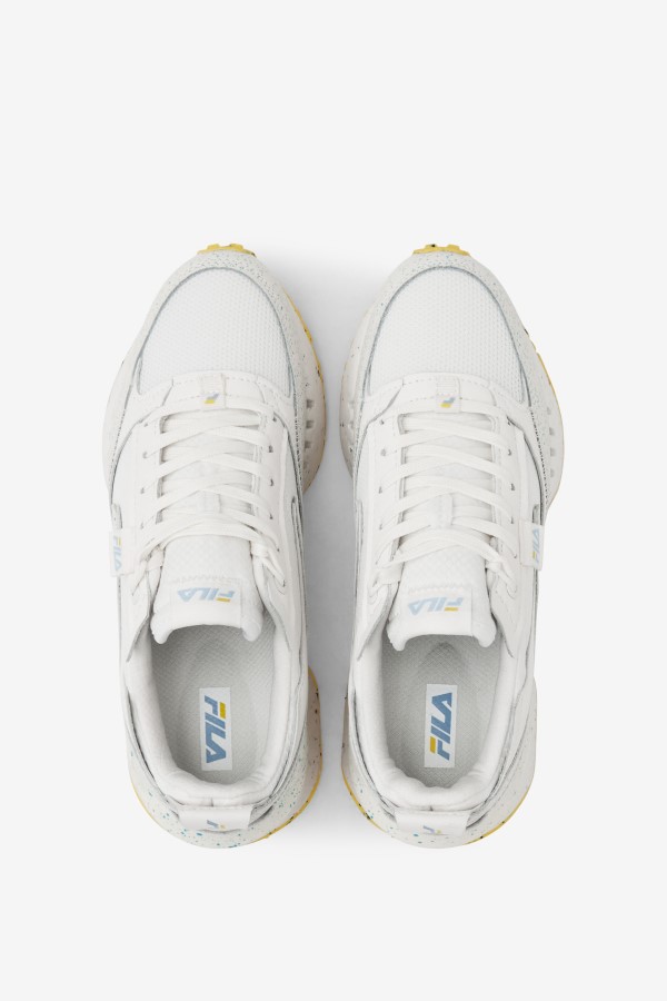 Women\'s Renno N-Generation Green Splatter White/White/Blue Fog Fila
