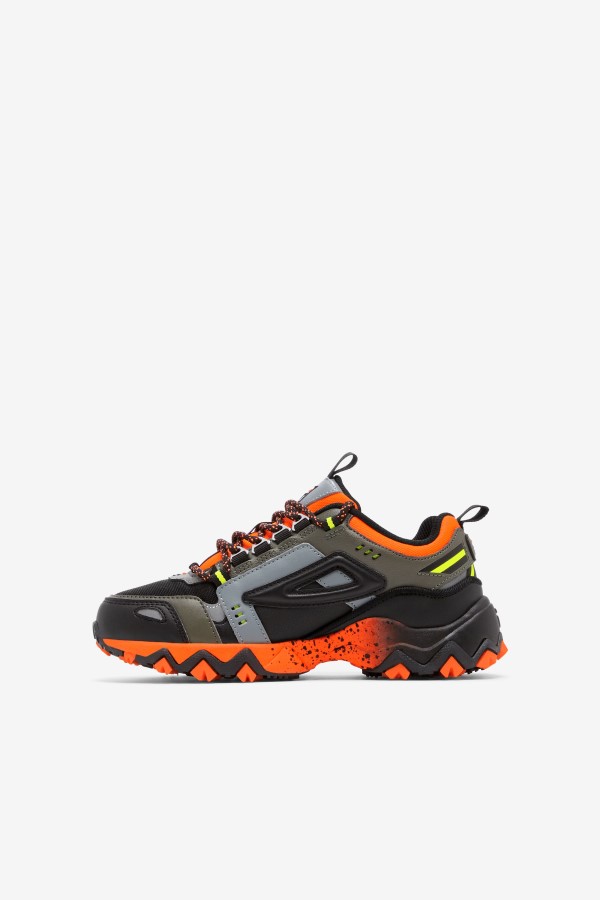 Orange/Tarmac/Black Little Kids\' Oaktmont TR Fila