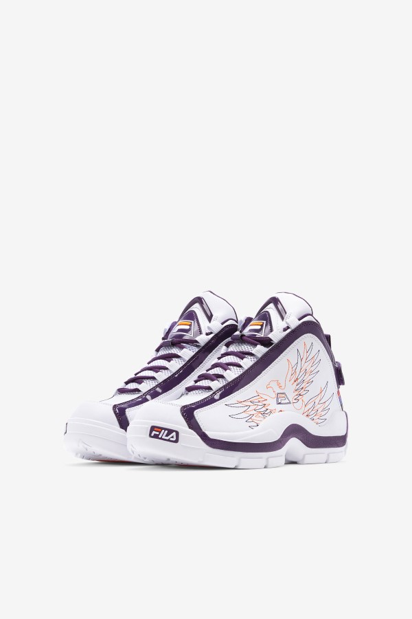 White/Purple Pennant/Orange Fila Big Kids\' Grant Hill 2 History