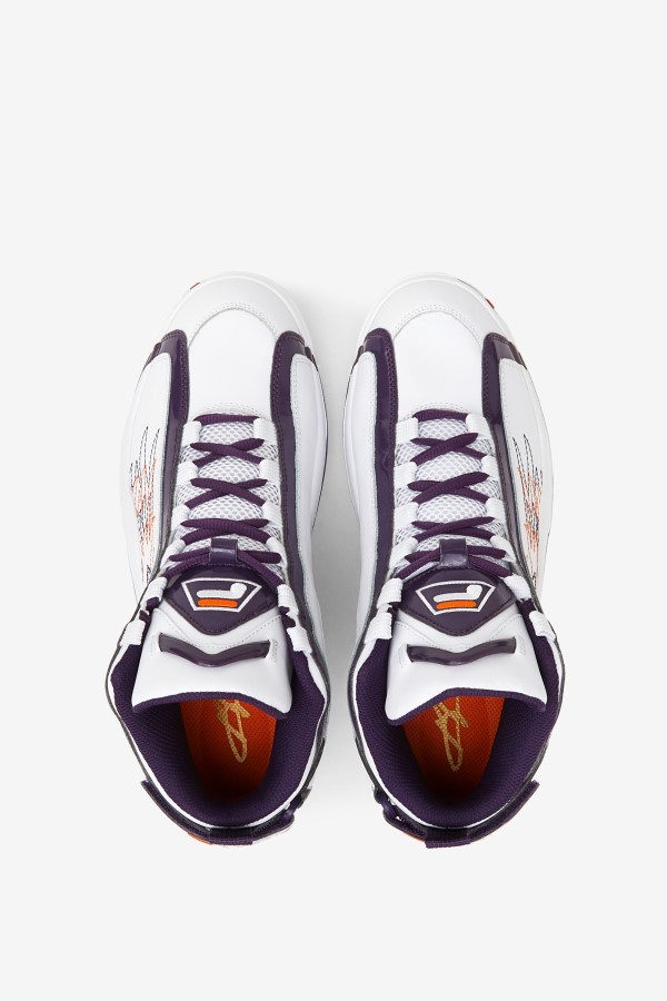 White/Purple Pennant/Orange Fila Big Kids\' Grant Hill 2 History