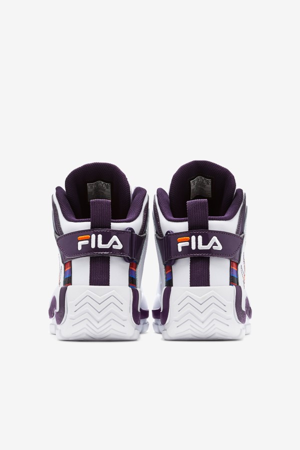 White/Purple Pennant/Orange Fila Big Kids\' Grant Hill 2 History