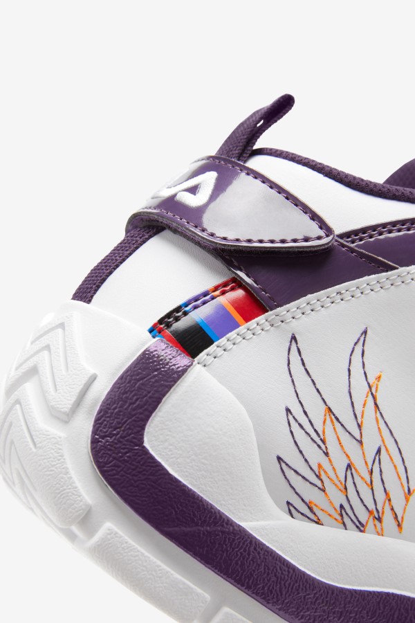 White/Purple Pennant/Orange Fila Big Kids\' Grant Hill 2 History