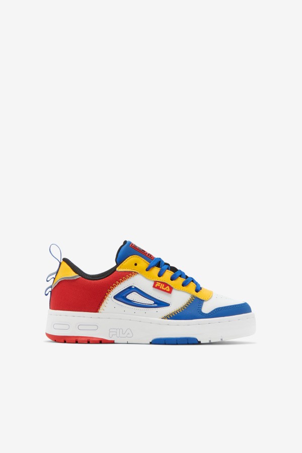 Black/Blue Fila Little Kids' Lnx-100 Chain Stitch