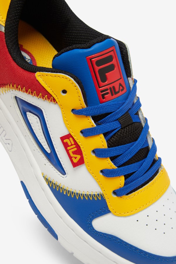 Black/Blue Fila Little Kids\' Lnx-100 Chain Stitch