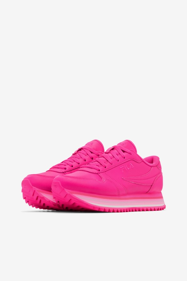 Fila Women\'s Orbit Stripe Pink Glo/Pink