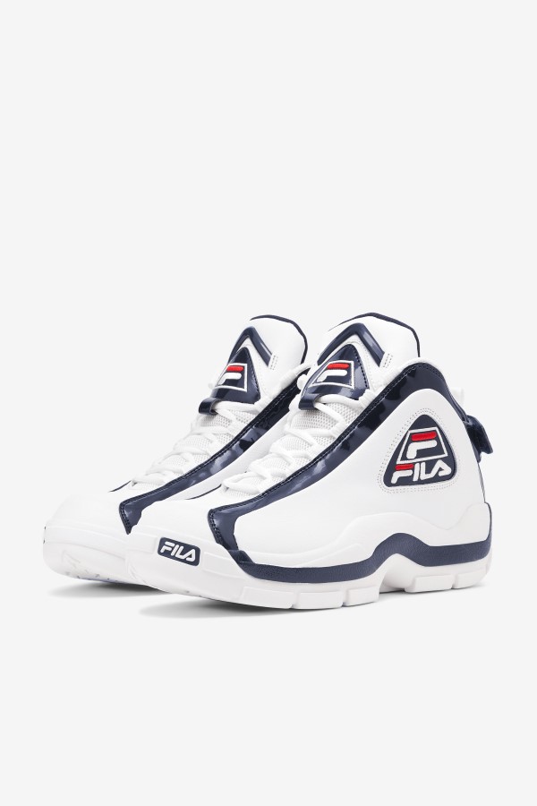 White/Navy/Red Men\'s Grant Hill 2 Fila