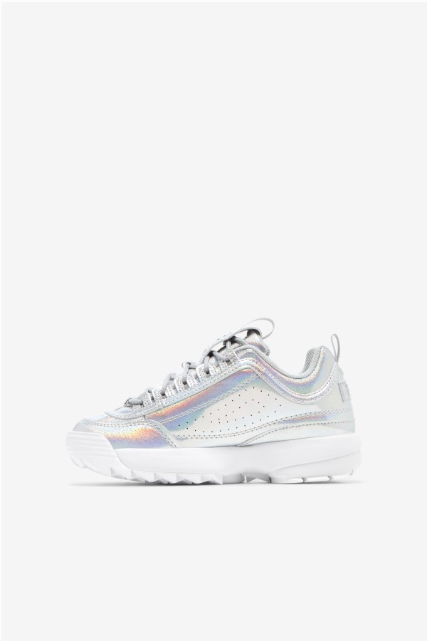 Big Kids\' Disruptor 2 Premium Iri Iridescent Fila
