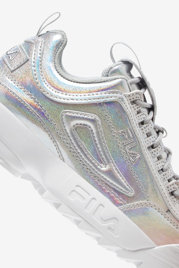 Big Kids\' Disruptor 2 Premium Iri Iridescent Fila