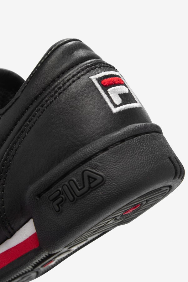 Black/Red/White Fila Toddler\'s Original Fitness