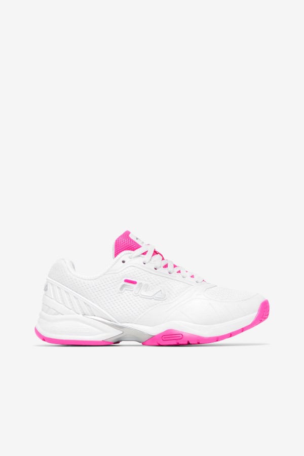 Fila White/Pink woMen's volley zone
