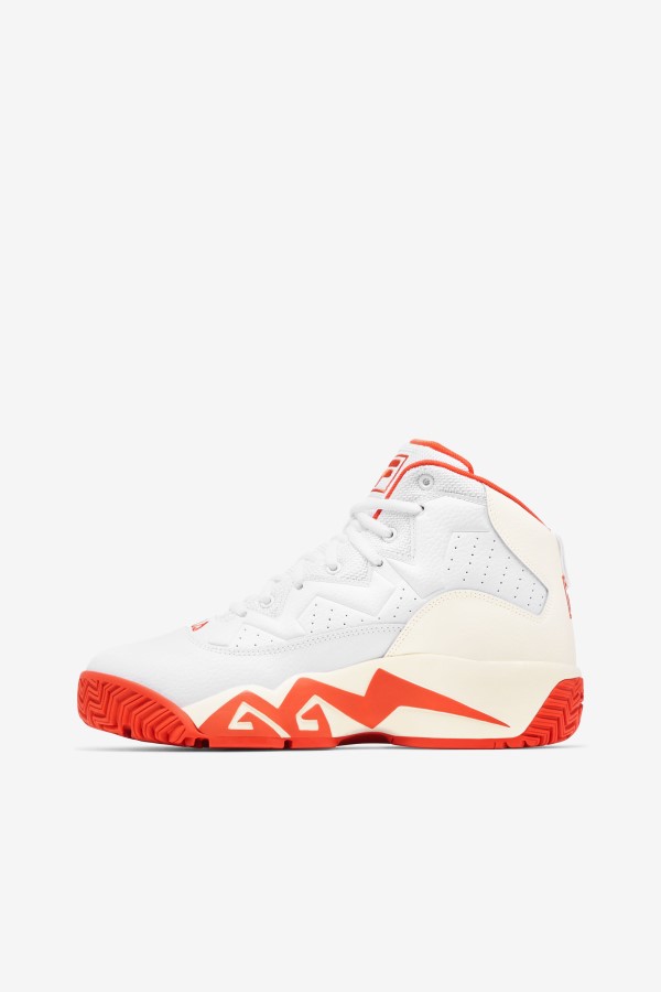 Women\'s Mb White/Mandarin Red/Gardenia Fila