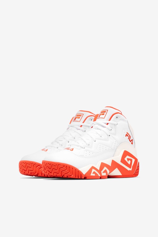 Women\'s Mb White/Mandarin Red/Gardenia Fila