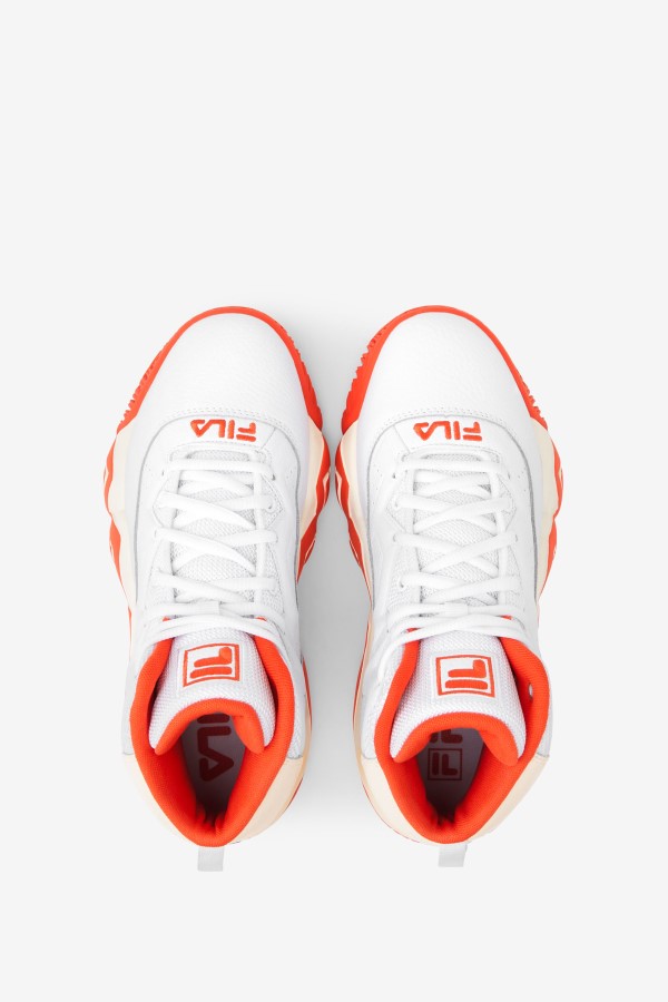 Women\'s Mb White/Mandarin Red/Gardenia Fila