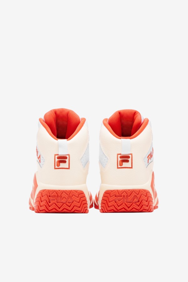Women\'s Mb White/Mandarin Red/Gardenia Fila