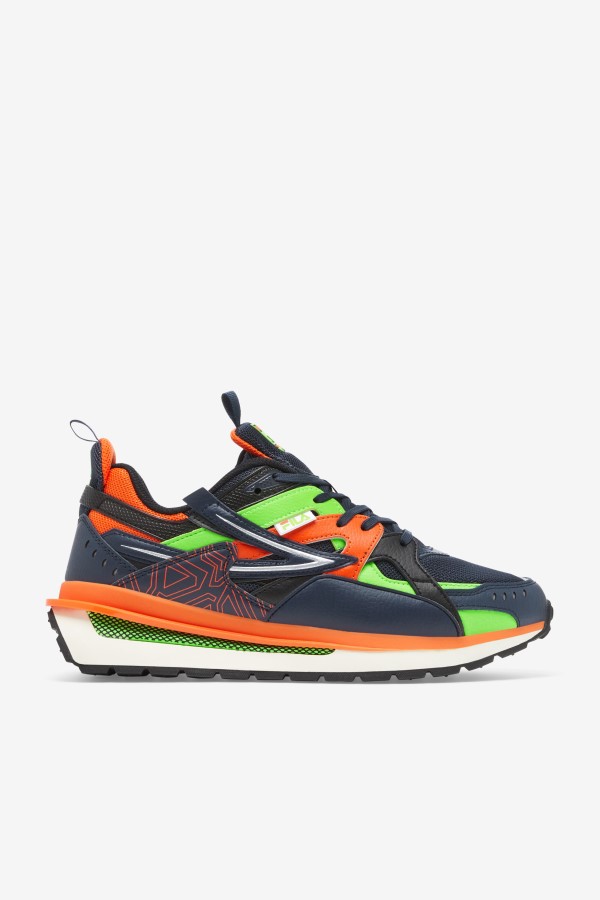Men's Sandenal Blue/Red Orange/Green Fila