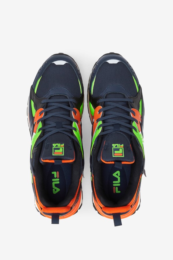 Men\'s Sandenal Blue/Red Orange/Green Fila Special