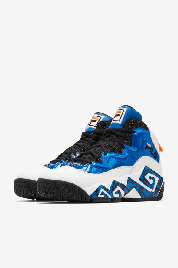 Fila White/Blue/Orange Men\'s MB Night Walk