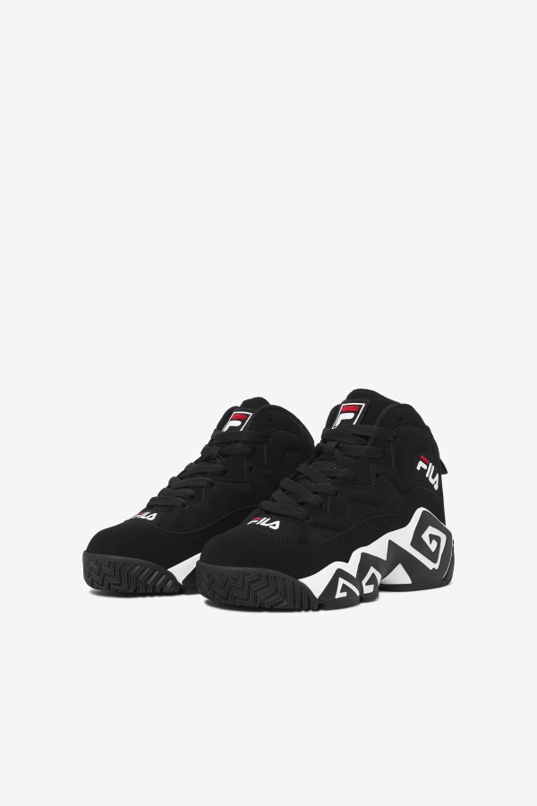 Black/White/Red Little Kids\' Mb Fila