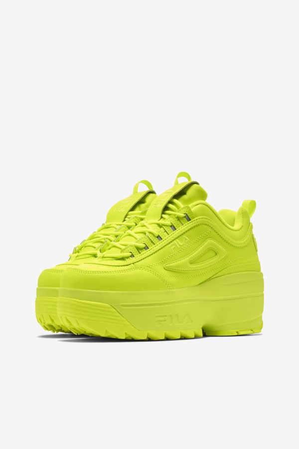 Women\'s Disruptor 2 Wedge Yellow Fila