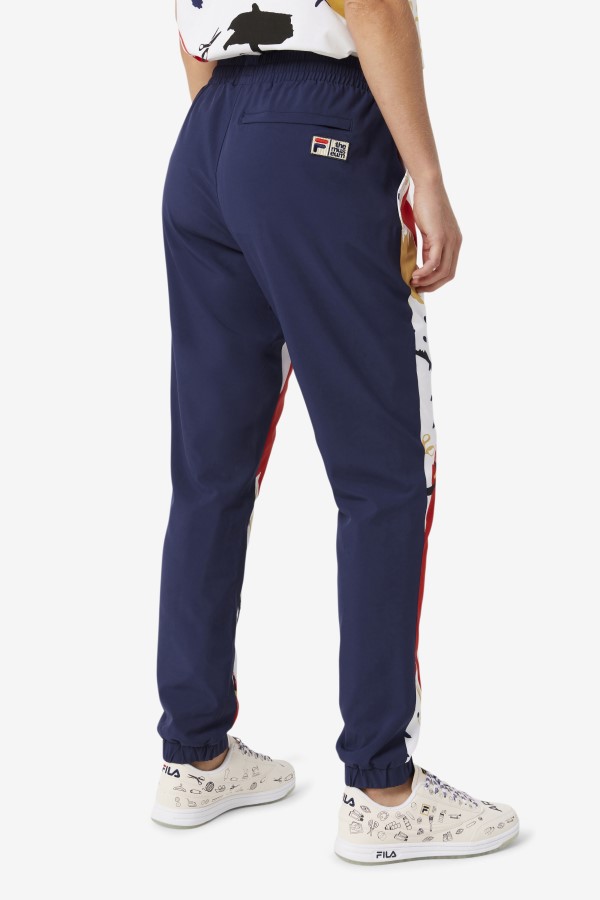 FILA x The Museum Printed Track Pant Fila Peacoat/White/Red
