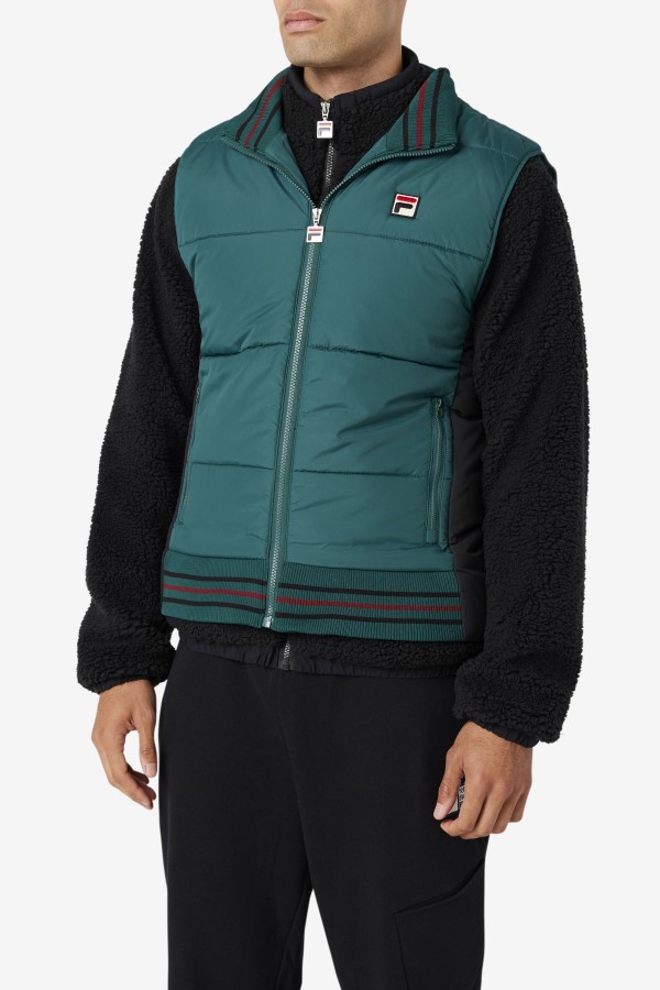 Matias Vest June Bug/Black Fila