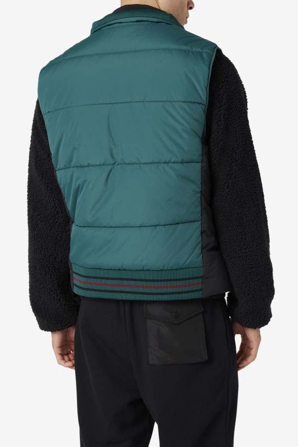 Matias Vest June Bug/Black Fila