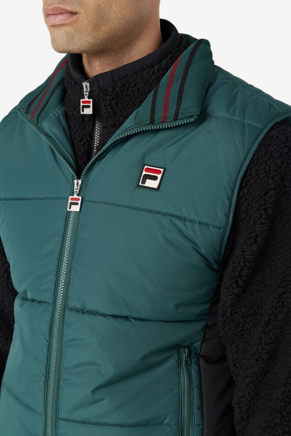 Matias Vest June Bug/Black Fila
