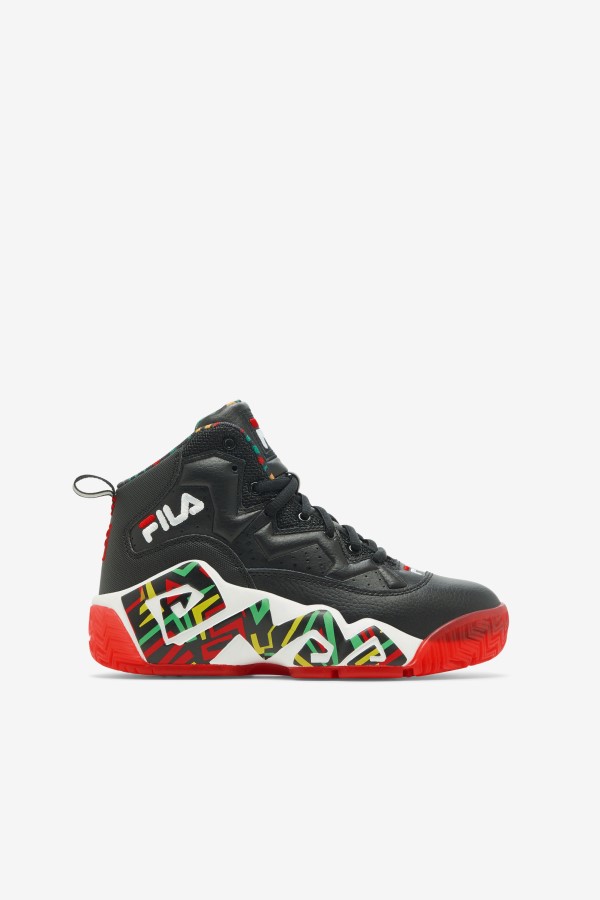 Fila Big Kids' MB Black/Jelly Bean/Lemon