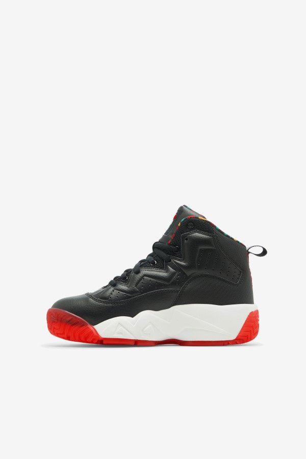 Fila Big Kids\' MB Black/Jelly Bean/Lemon