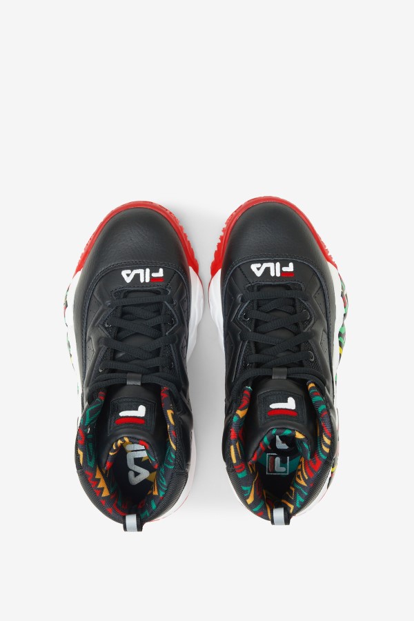 Fila Big Kids\' MB Black/Jelly Bean/Lemon