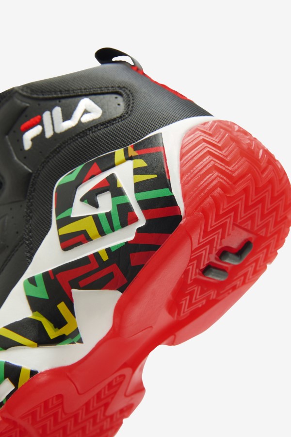 Fila Big Kids\' MB Black/Jelly Bean/Lemon
