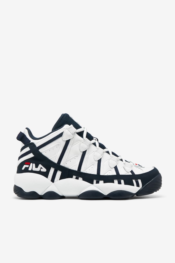 Men's Stackhouse Spaghetti Fila White/Navy/Red