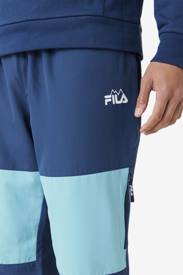 Fila Vinodi Windpant Navy/Bayou/Cherry Tomato