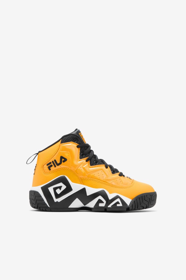 Lemon/White/Black Little Kids' Mb Night Walk Fila