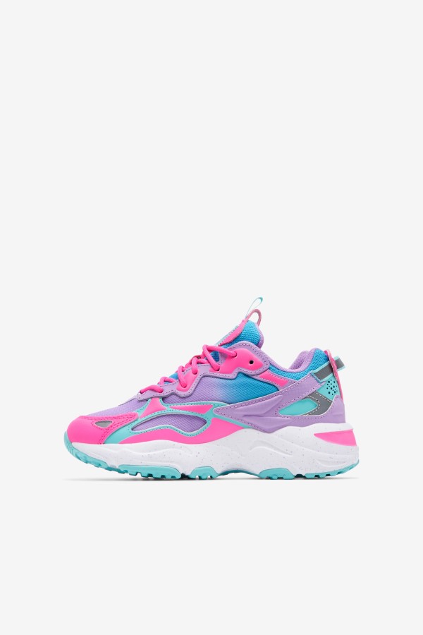 Big Kids\' Ray Tracer Apex Blue/Sugar Plum/Crocus Petal Fila
